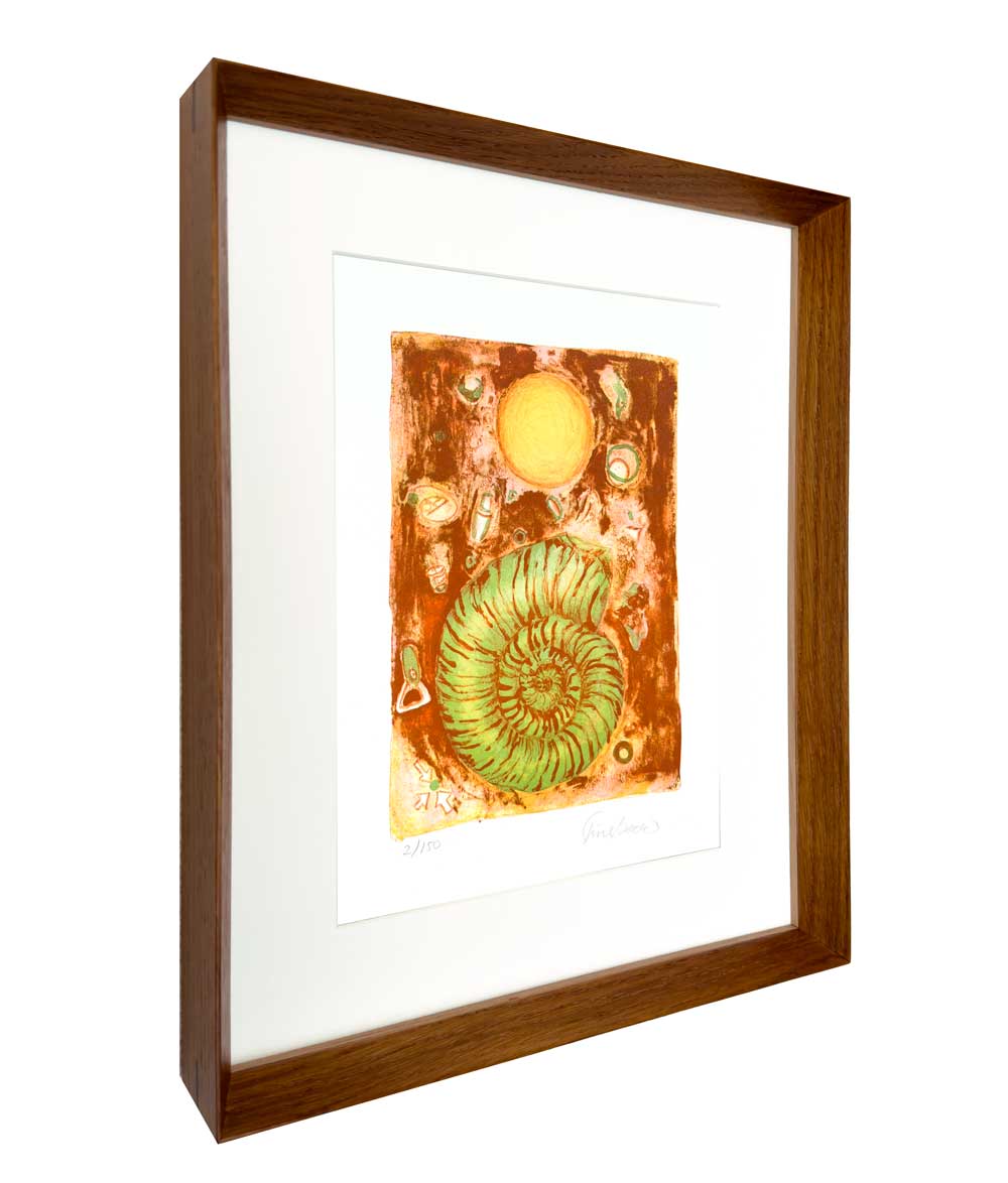 Litografi af Trine Boesen i serien Éditions Petit